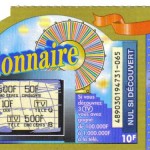 vieux ticket millionnaire en francs