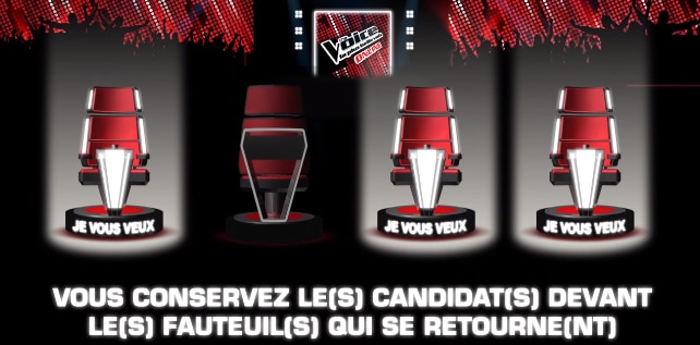 Jeu interactif the voice