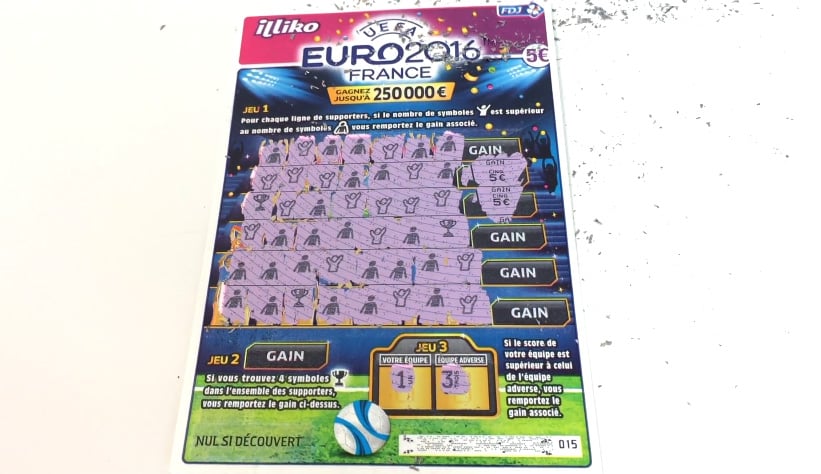 Billet UEFA Euro 2016 – France Vs Irlande (26/06/2016) – Carte De Collection