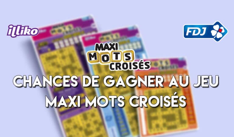 Le jeu illiko Maxi mots-croisés, nouveau jeu FDJ