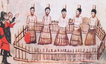 execution des templiers le vendredi 13 octobre 1307