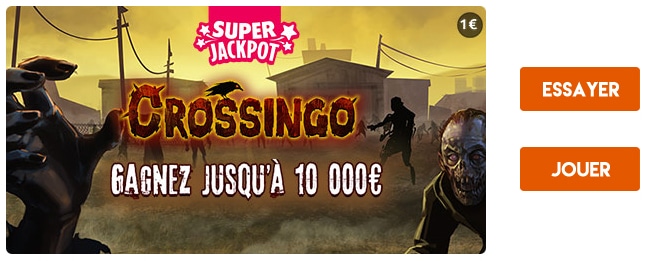 Essayer de gagner 10 000 € à Crossingo
