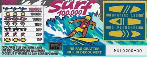 Jeu-de-grattage-SURF---un-ticket-pour-les-grattophiles