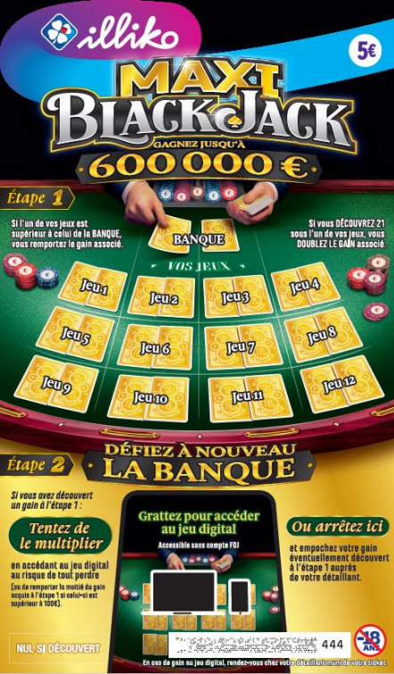 Maxi-BlackJack-Jeux-à-gratter-FDJ-Phygital