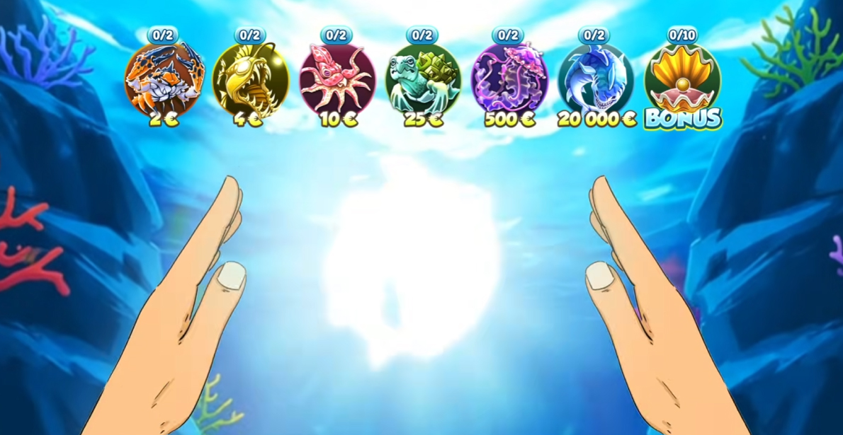 Wild Combo illiko FDJ — interface de jeu, fusion des animaux marins